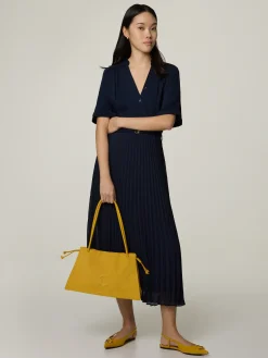 Midikleid aus Plissee DOCELINA