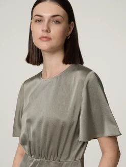 Midikleid aus Satin SALUCINDY