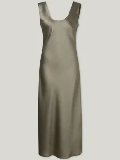 Midikleid aus Satin SASUMMA