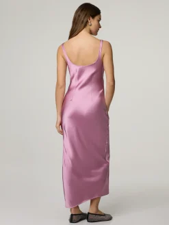 Midikleid aus Satin SUNNA