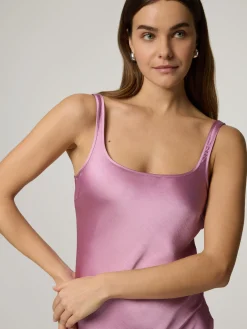 Midikleid aus Satin SUNNA