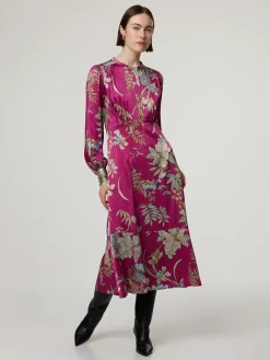 Midikleid aus Seide RUDY