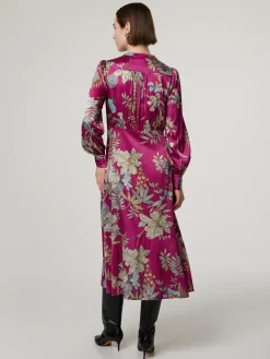 Midikleid aus Seide RUDY