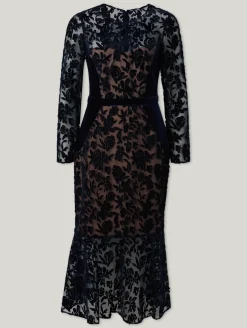 Midikleid aus Spitze