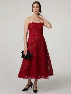 Midikleid aus Spitze