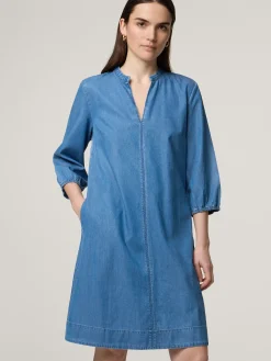 Midikleid im Denim-Look