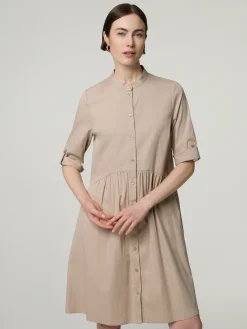 Midikleid mit Baumwolle