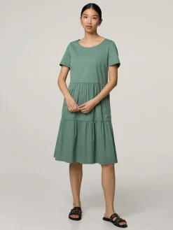 Midikleid mit Baumwolle