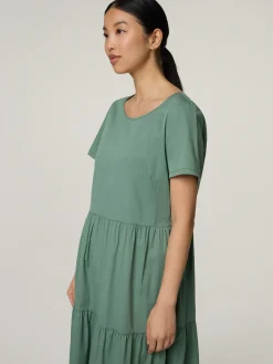 Midikleid mit Baumwolle