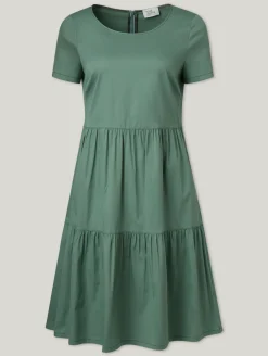 Midikleid mit Baumwolle