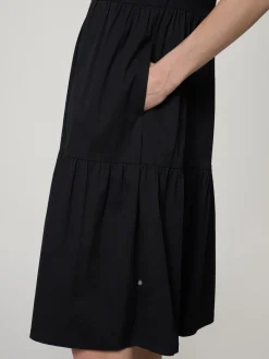 Midikleid mit Baumwolle