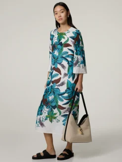 Midikleid mit Floralprint