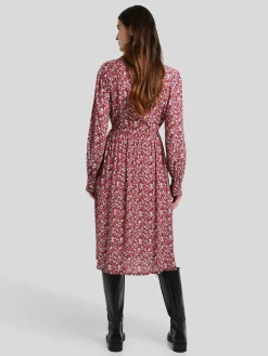 Midikleid mit Flower-Print