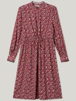 Midikleid mit Flower-Print