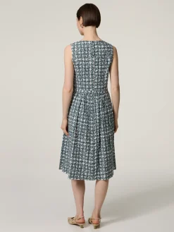 Midikleid mit Muster