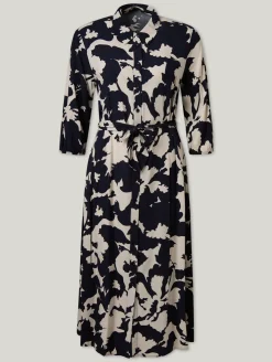 Midikleid mit Muster