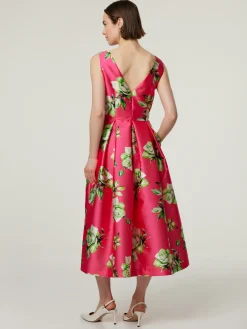 Midikleid mit Muster MIKADO