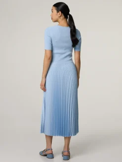 Midikleid mit Plissée FADRIDI