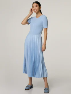 Midikleid mit Plissée FADRIDI