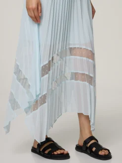 Midikleid mit Plissee