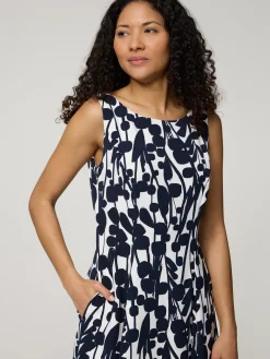 Midikleid mit Print