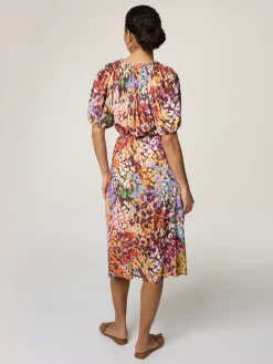 Midikleid mit Print