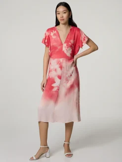 Midikleid mit Print DIESHANS