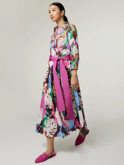 Midikleid mit Print TIMOTHA