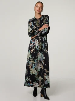 Midikleid mit Seide FABIANNADEA