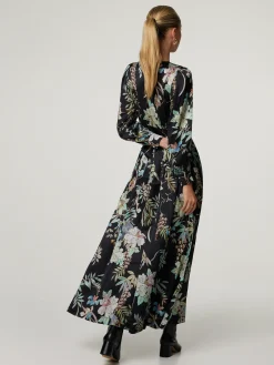 Midikleid mit Seide FABIANNADEA