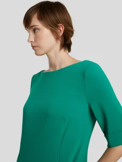 Midikleid mit Volants