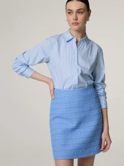 Minijupe aus Tweed ROMESA