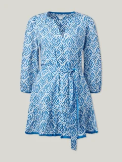 Minikleid aus Baumwolle