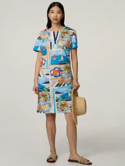 Minikleid aus Baumwolle CIESTLAR