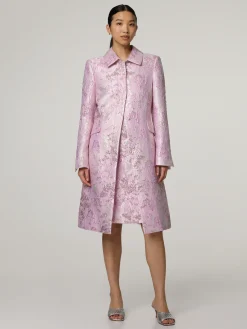 Minikleid aus Brokat