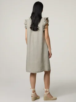 Minikleid aus Leinen