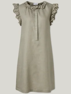 Minikleid aus Leinen