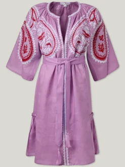 Minikleid aus Leinen