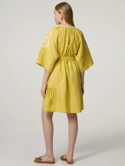 Minikleid aus Leinen