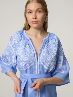 Minikleid aus Leinen