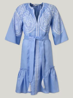 Minikleid aus Leinen