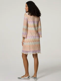 Minikleid aus Lochspitze