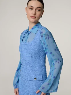 Minikleid aus Tweed KILERA