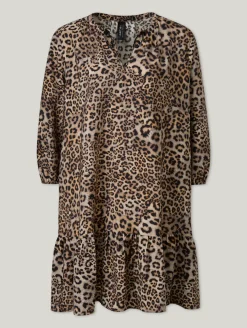 Minikleid im Leo Print