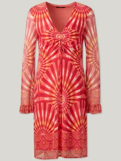 Minikleid mit Allover-Print