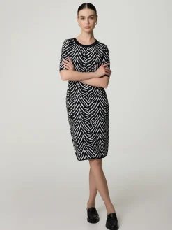 Minikleid mit Animal-Print