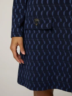 Minikleid mit Muster