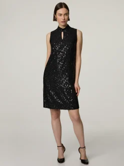 Minikleid mit Pailletten