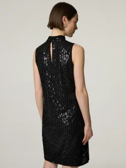 Minikleid mit Pailletten