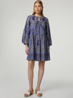 Minikleid mit Paisley